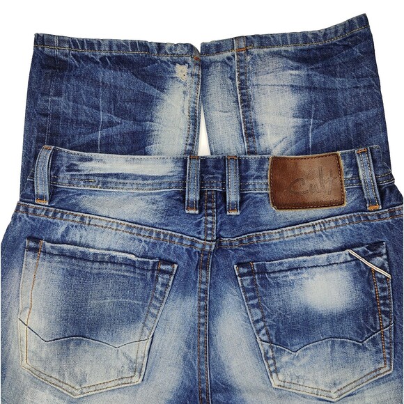 Cult of Individuality Jeans Japanese Selvedge Denim Rebel Straight Size 30x34 - Picture 4 of 8